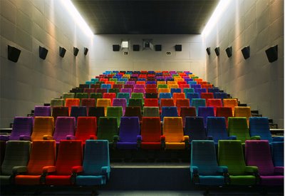 Rainbow Interior: Dublin Light House Cinema