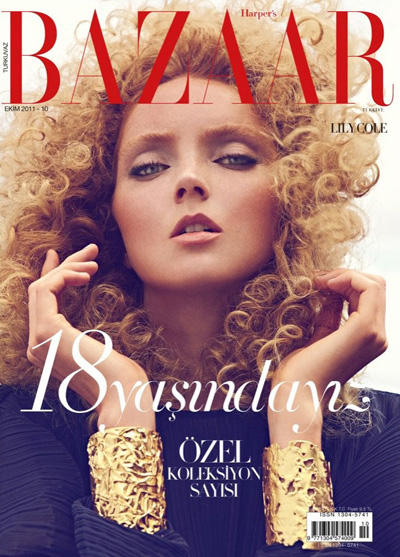 Lily Cole for Harper’s Bazaar Turkey October 2011
