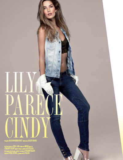 Lily Aldridge by Blossom Berkofsky