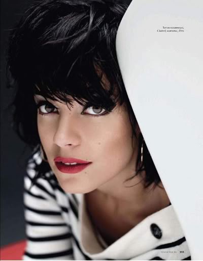Lily Allen by Karl Lagerfeld