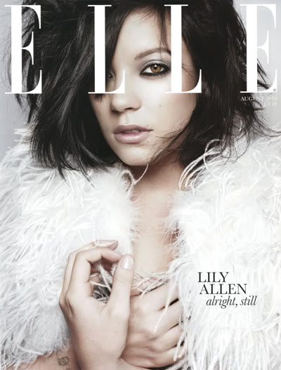 Lily Allen for British Elle August 2010