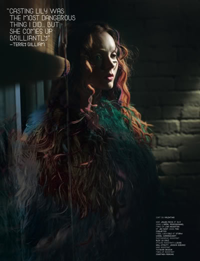 Lily Cole by Martina Hoogland Ivanow