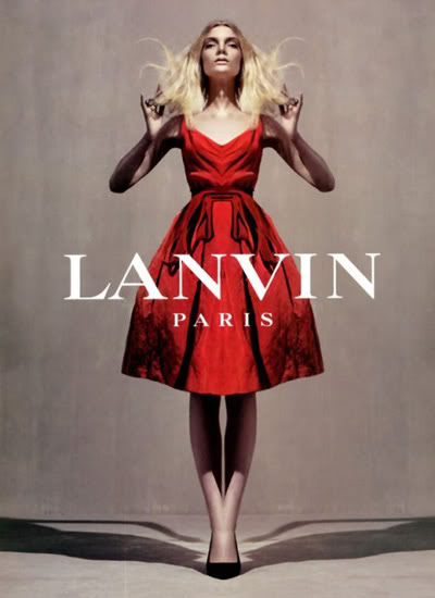 Lily Donaldson for Lanvin