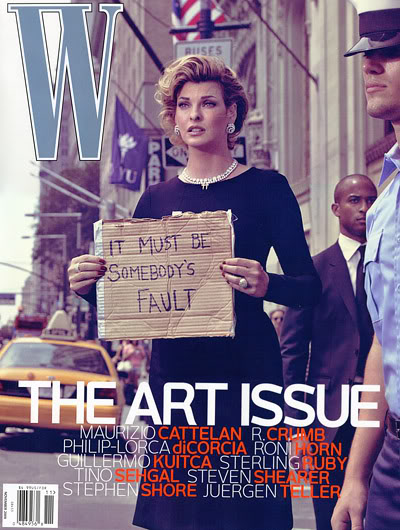 Linda Evangelista W Magazine