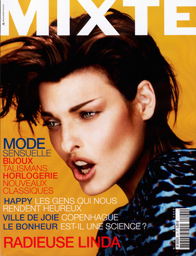 Linda Evangelista for MIXTE by Josh Olins