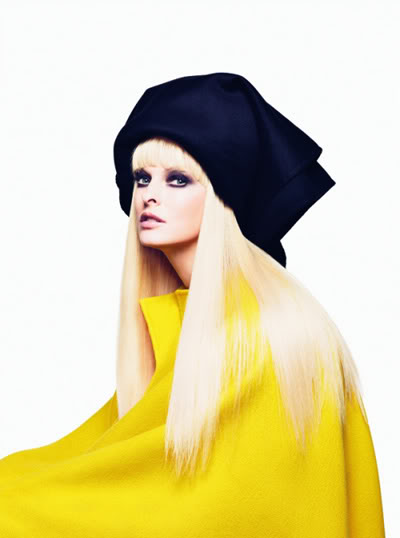 Linda Evangelista for V magazine by Sebastian Faena