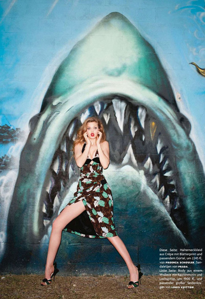 Lindsey Wixson by Terry Richardson for Vogue Germany