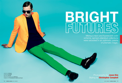 Linus Gustin by Jason Kim for Essential Homme