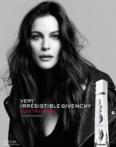Liv Tyler for Very Irrésistible Givenchy Electric Rose Fragrance