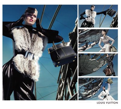 Eva Herzigova for Louis Vuitton  by Mert and Marcus