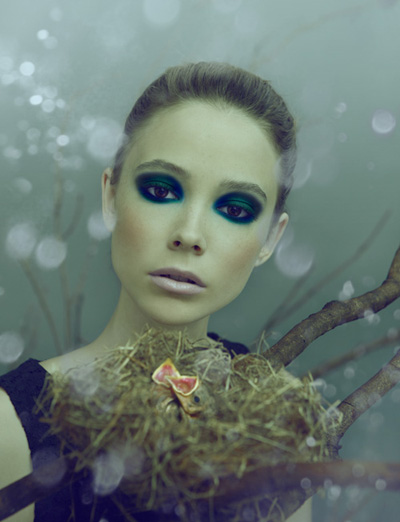 Luki for Harper’s Bazaar’s Beauty Supplement