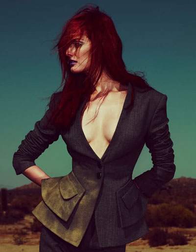 Lydia Hearst by Andrew Yee for How To Spend It
