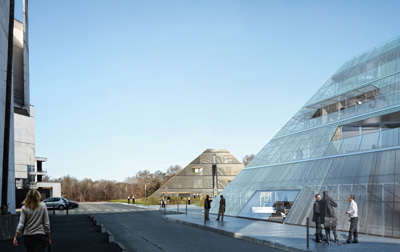 The Maison Internationale de Recherche by LAN