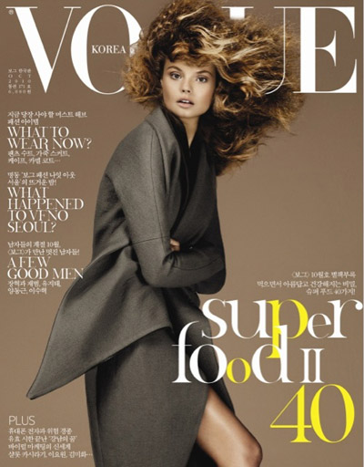 Magdalena Frackowiak by Giampaolo Sgura for VOGUE Korea