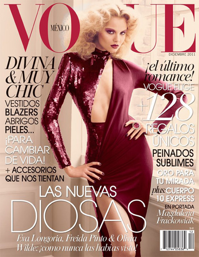 Magdalena Frackowiak for Vogue Mexico December 2011