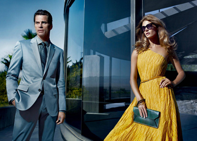 Malgosia Bela & Mark Vanderloo for Hugo Boss Black Spring Summer 2012