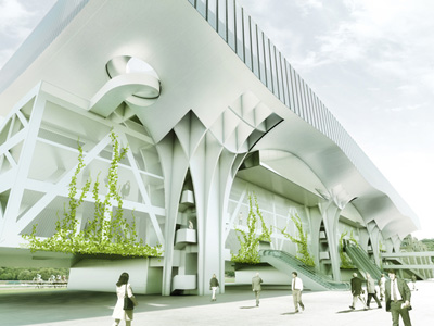 Marc Anton Dahmen & Studio DMTW’s Hippodrome de Longchamp