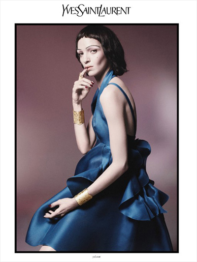 Mariacarla Boscono for Yves Saint Laurent