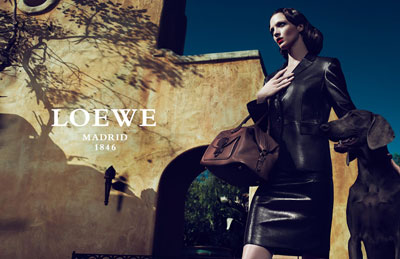 Mariacarla Boscono for LOEWE Spring Summer 2011
