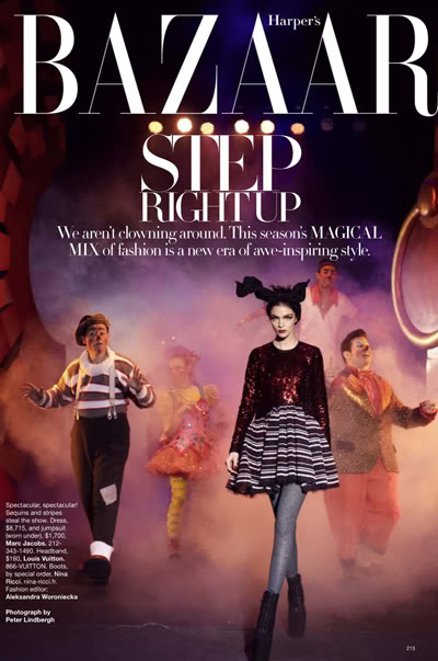 Mariacarla Boscono for Bazaar