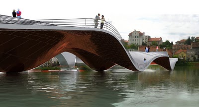 Maribor Footbridge by Ja Studio