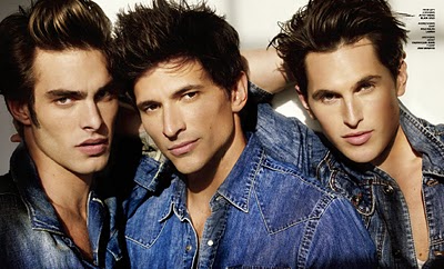 VMAN: Supermodels in Denim by Mario Testino