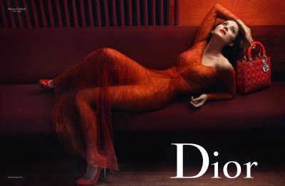 Marion Cotillard is Diors Lady Rouge