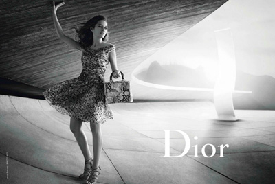 Marion Cotillard by Peter Lindbergh for Lady Dior Handbags