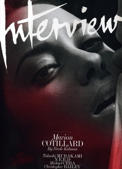 Marion Cotillard for Interview Magazine