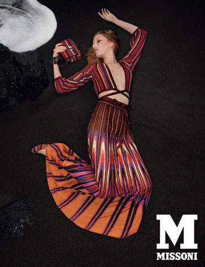 Marique Schimmel for M Missoni Spring Summer 2012