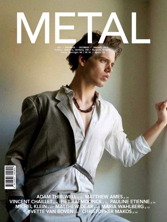 Mark Cox by Miguel Villalobos for Metal Magazine