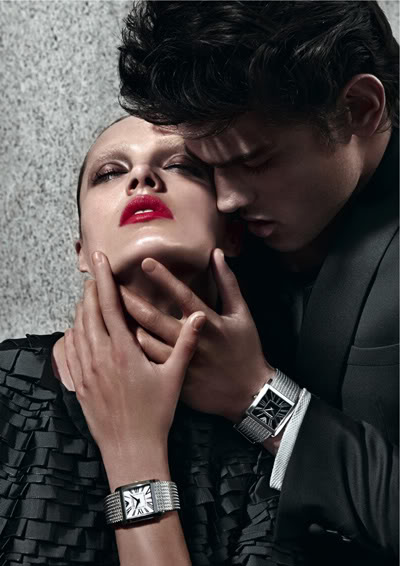Marlon Teixeira and Karmen Pedaru for Emporio Armani Accessories