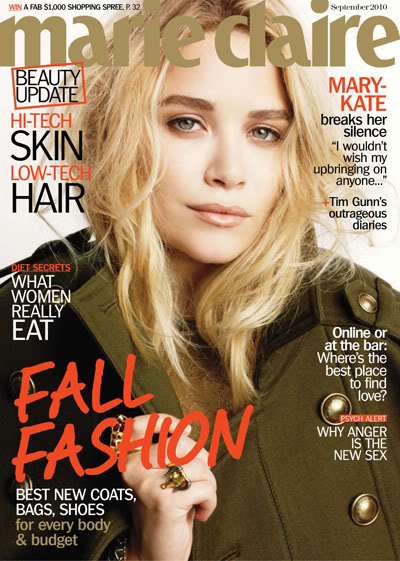 Mary-Kate Olsen for Marie Claire