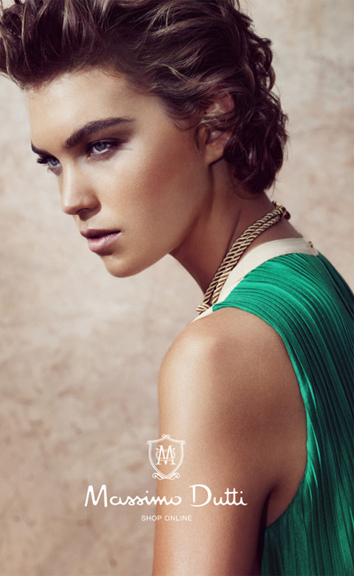 Arizona Muse & Ryan Burns for Massimo Dutti Spring Summer 2012
