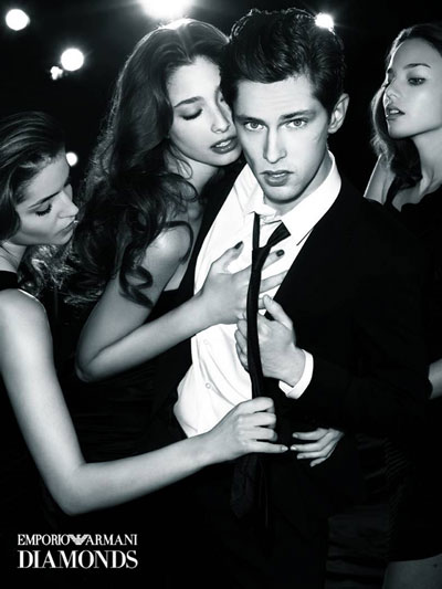 Mathias Lauridsen for Emporio Armani Diamonds For Men Fragrance