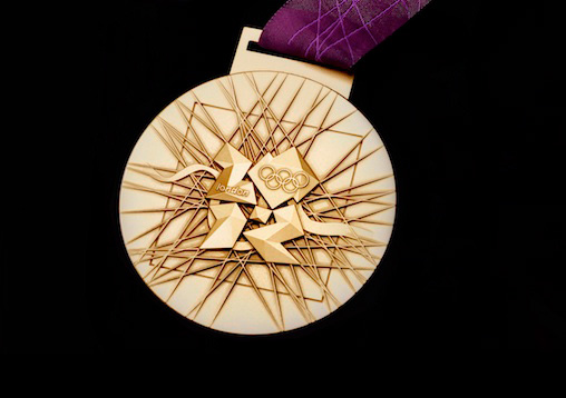 Medals for Olympiad London 2012 by David Watkins
