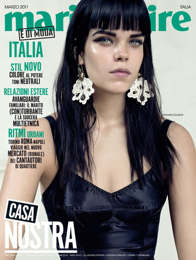 Meghan Collison for Marie Claire Italia March 2011