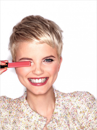 Merethe Hopland for Les Roses Ultimes de Chanel Spring 2012