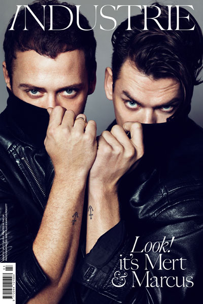 Mert & Marcus Cover Industrie Mag’s 3rd Issue
