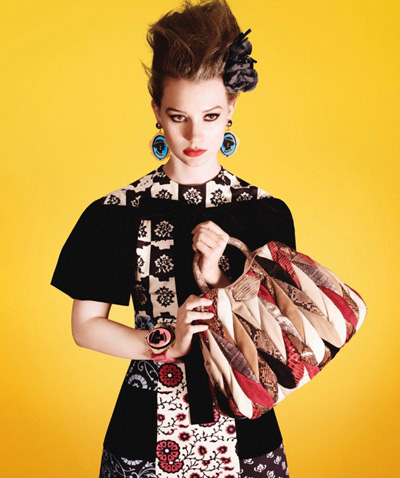 Mia Wasikowska for Miu Miu Spring Summer 2012
