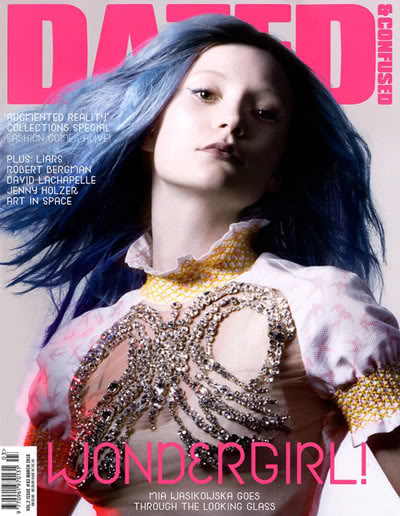 Mia Wasikowska  for Dazed & Confused