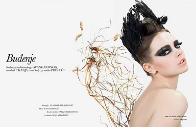 Mina Cvetkovic for ELLE Serbia