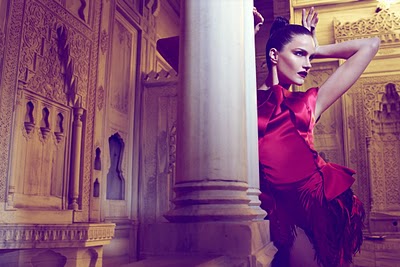 Missy Rayder by Koray Birand for ELLE