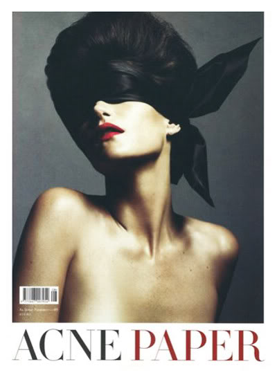 Missy Rayder by Daniel Jackson for Acne Paper