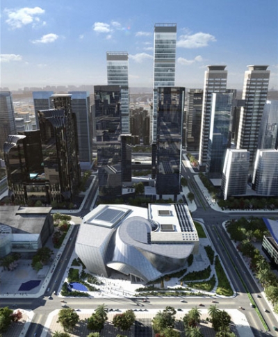 Museum of Contemporary Art and Planning Exhibition (MoCAPE) by Coop Himmelb(l)au