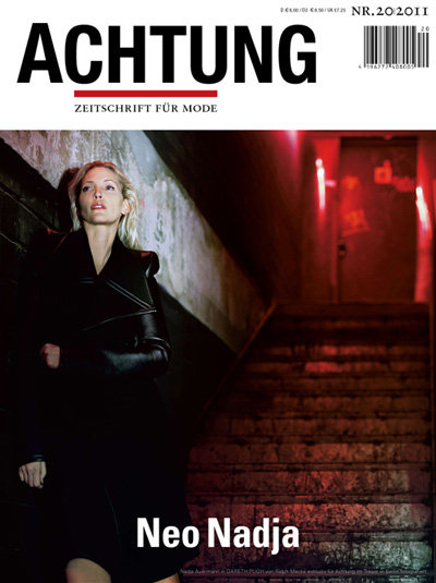 Nadja Auermann for Achtung