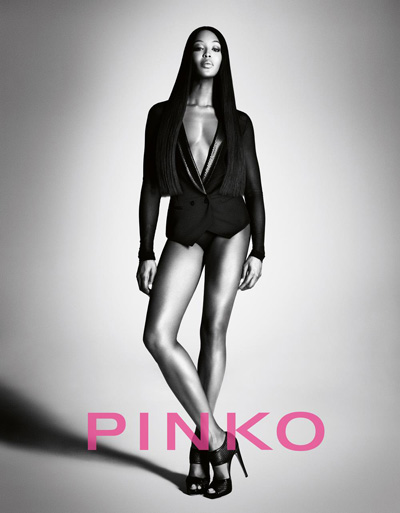 Naomi Campbell for Pinko Spring Summer 2012