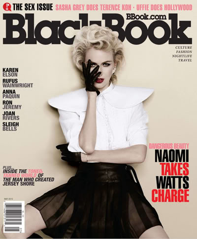 Naomi Watts for BlackBook by Ruven Afanador