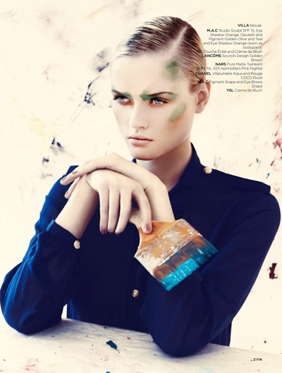 Natalia Lysova by Frauke Fischer for Zink