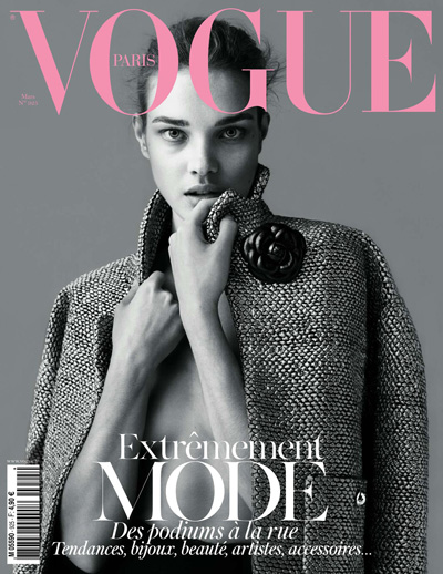 Natalia Vodianova for Vogue Paris March 2012